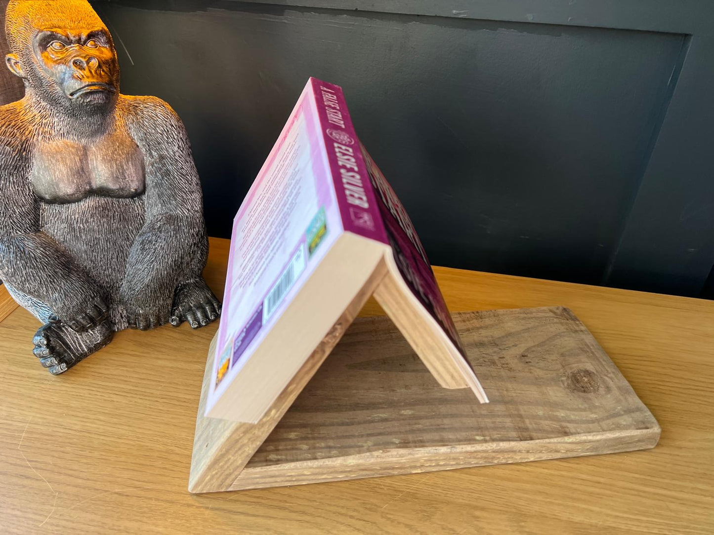 Handmade Wooden Book Stand