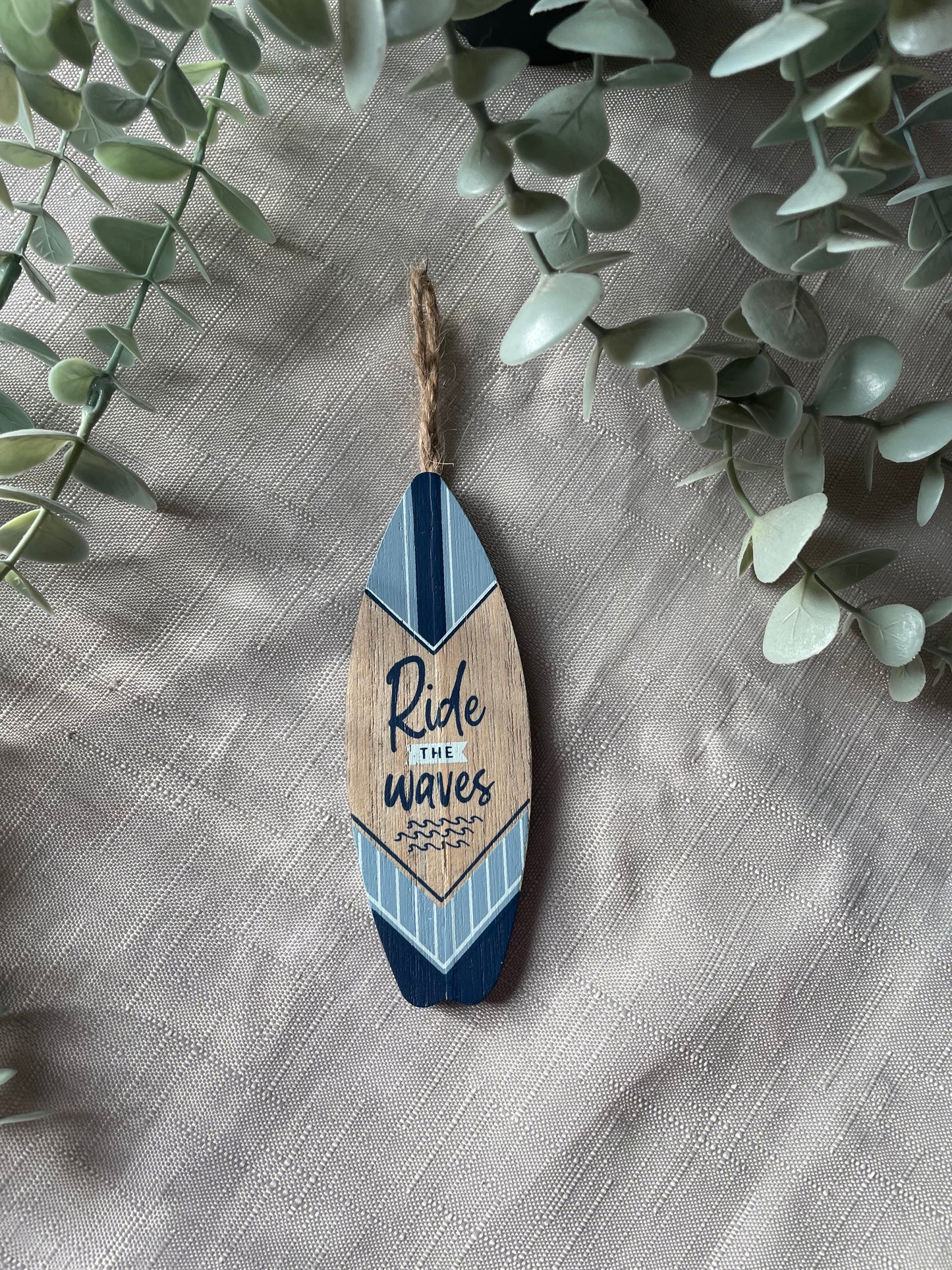 Mini Surf Board Wooden Hangings