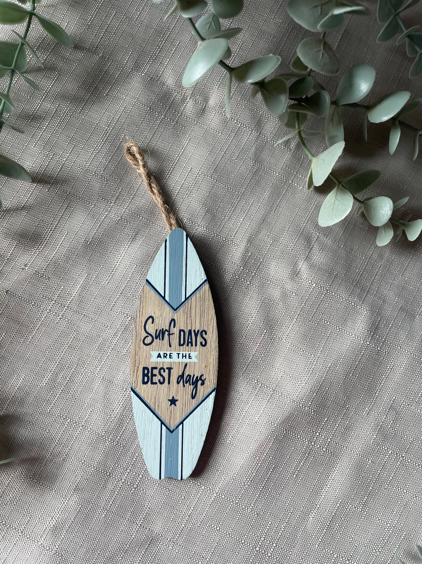 Mini Surf Board Wooden Hangings