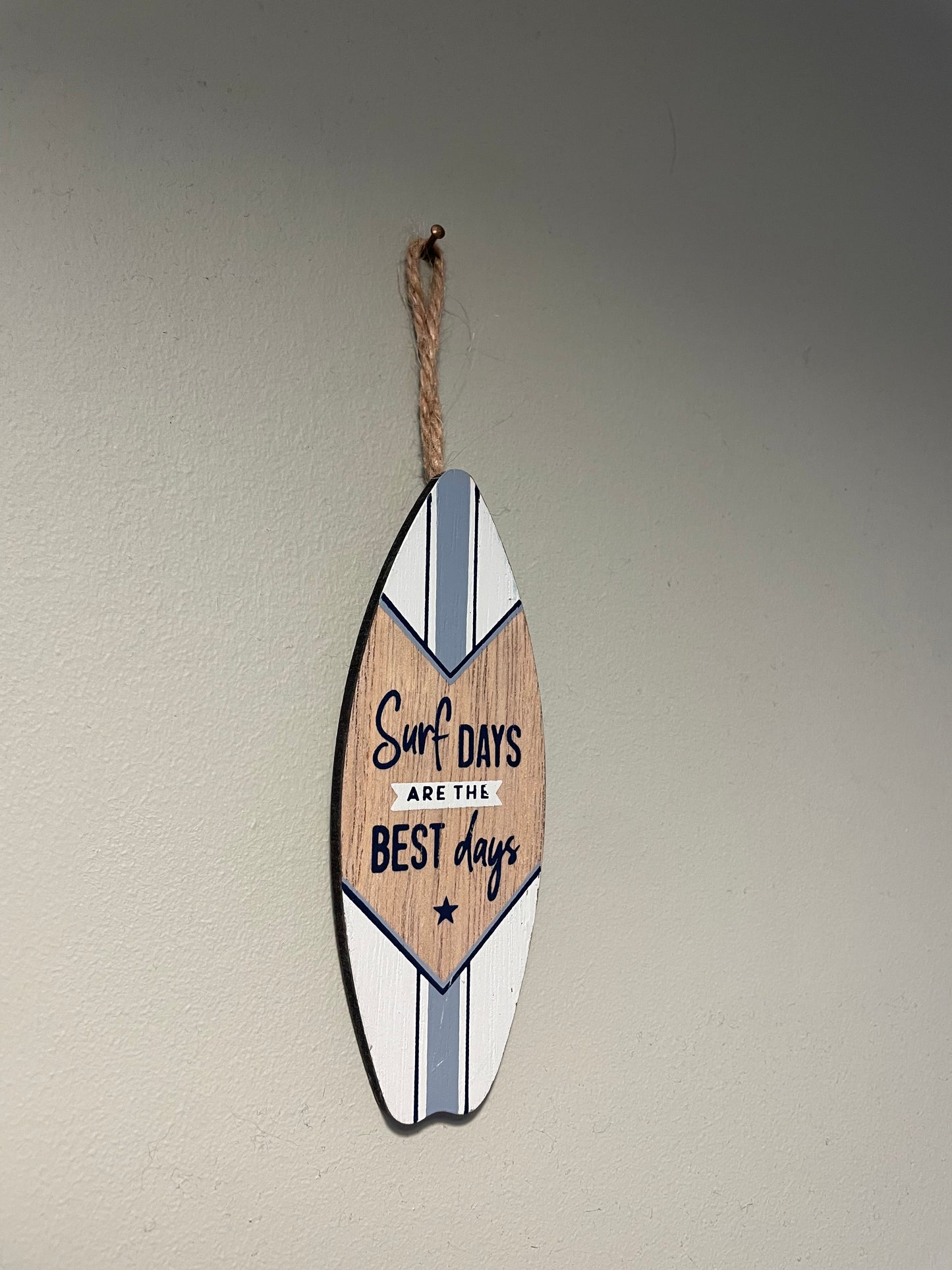 Mini Surf Board Wooden Hangings