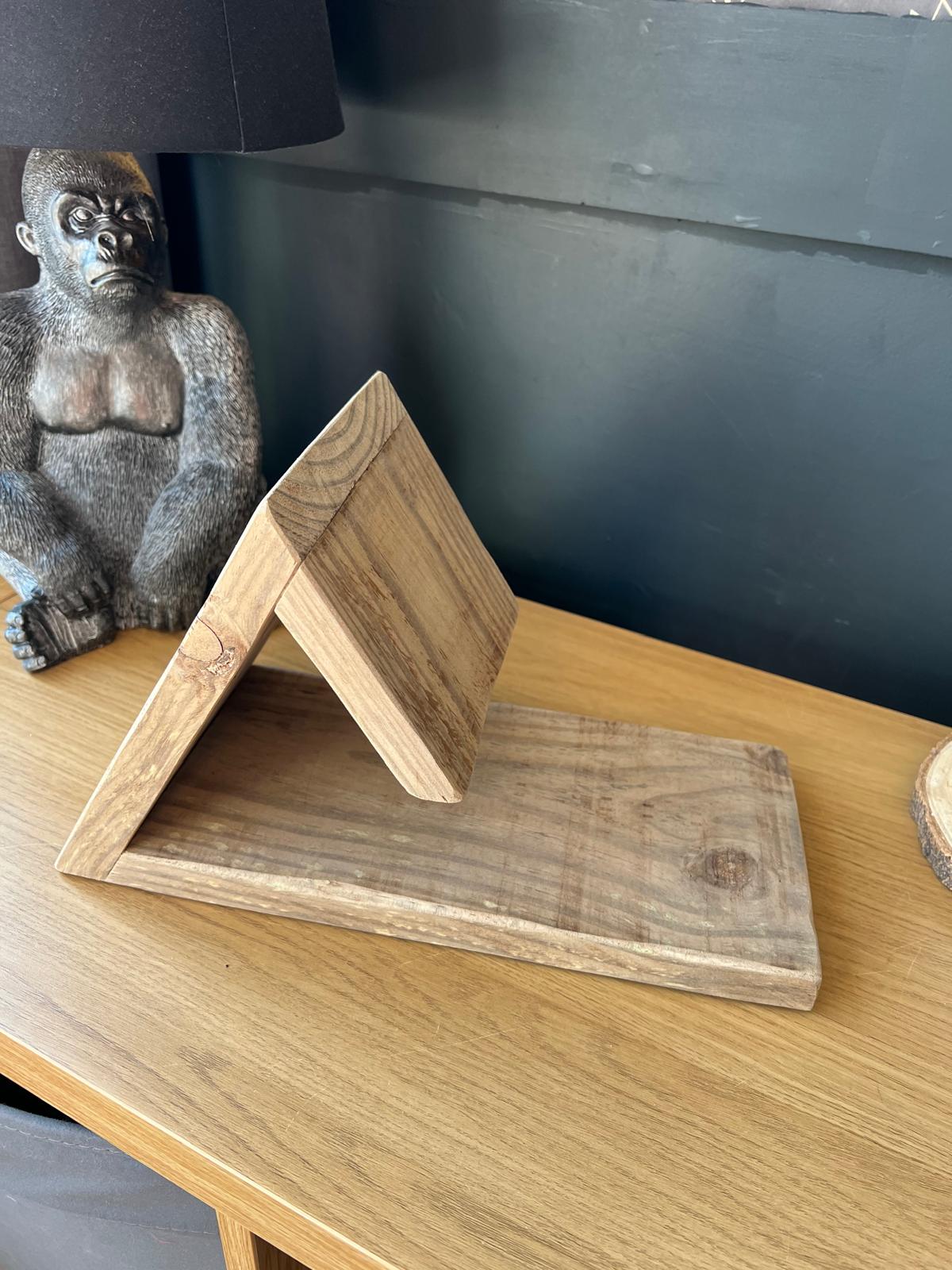 Handmade Wooden Book Stand