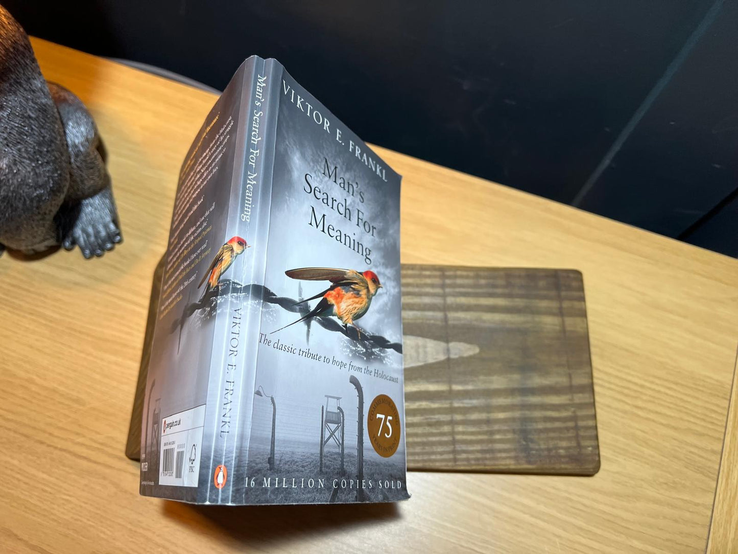 Handmade Wooden Book Stand