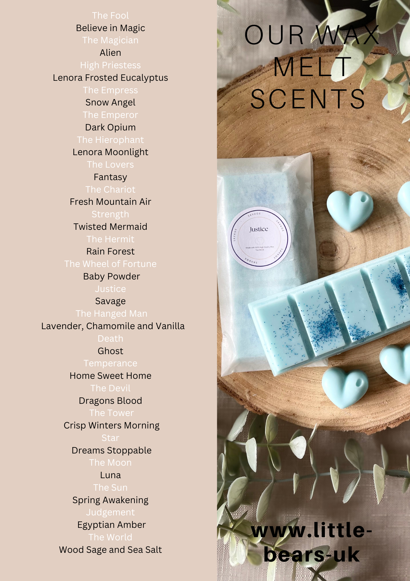 Luxury Wax Melts Christmas Calendar