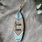 Mini Surf Board Wooden Hangings