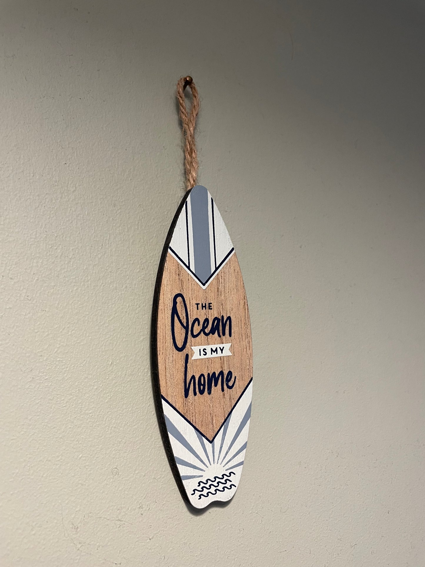 Mini Surf Board Wooden Hangings