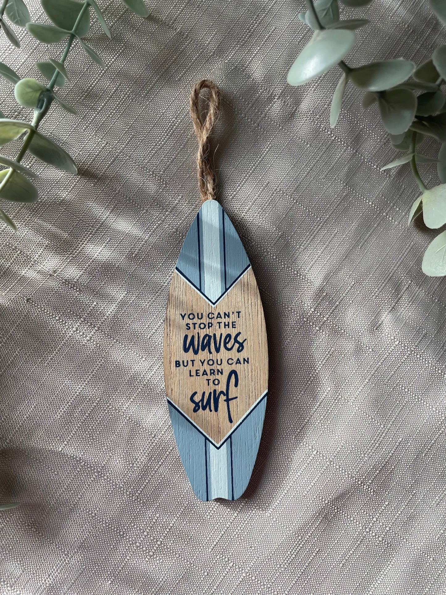 Mini Surf Board Wooden Hangings