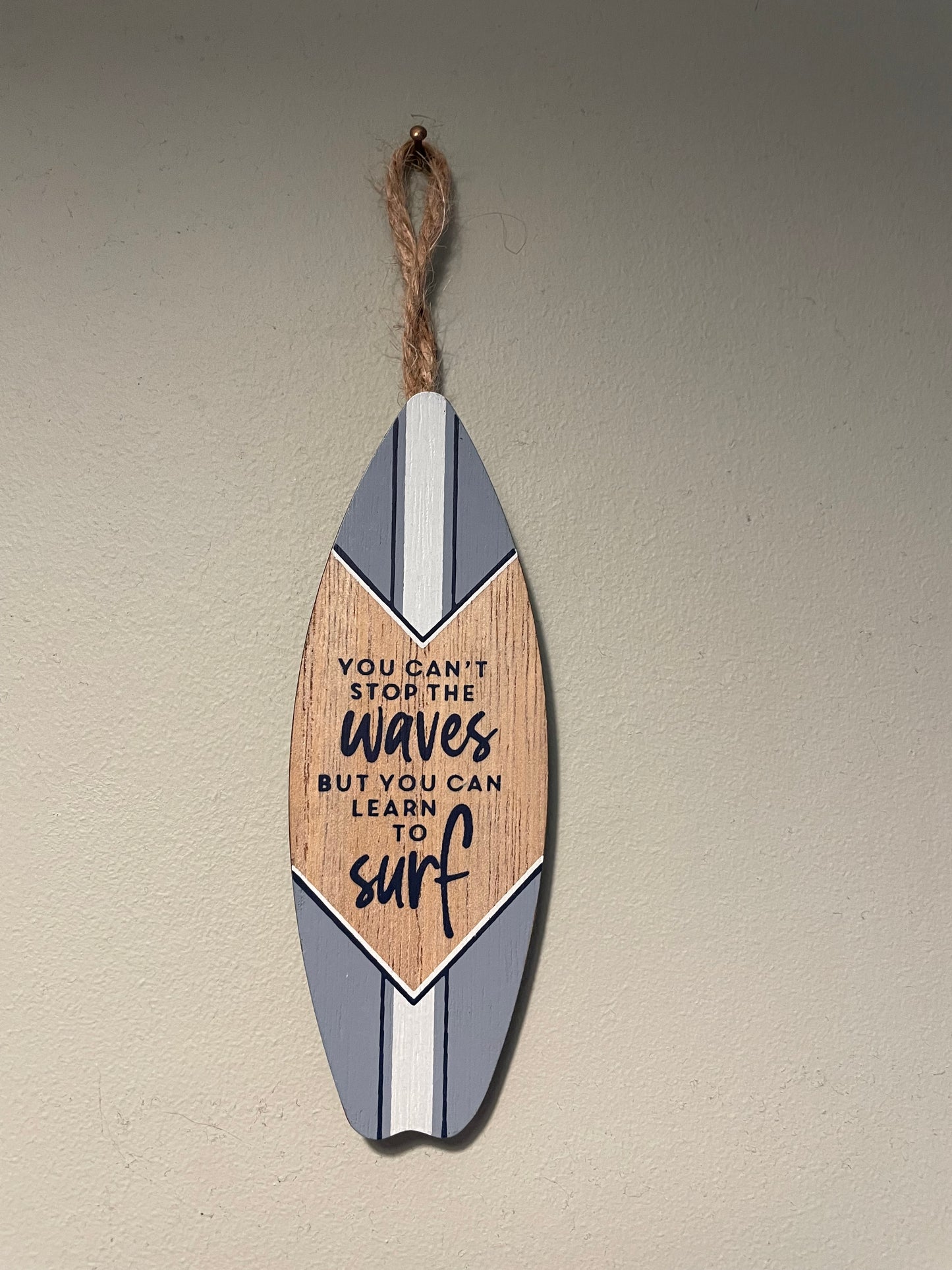 Mini Surf Board Wooden Hangings