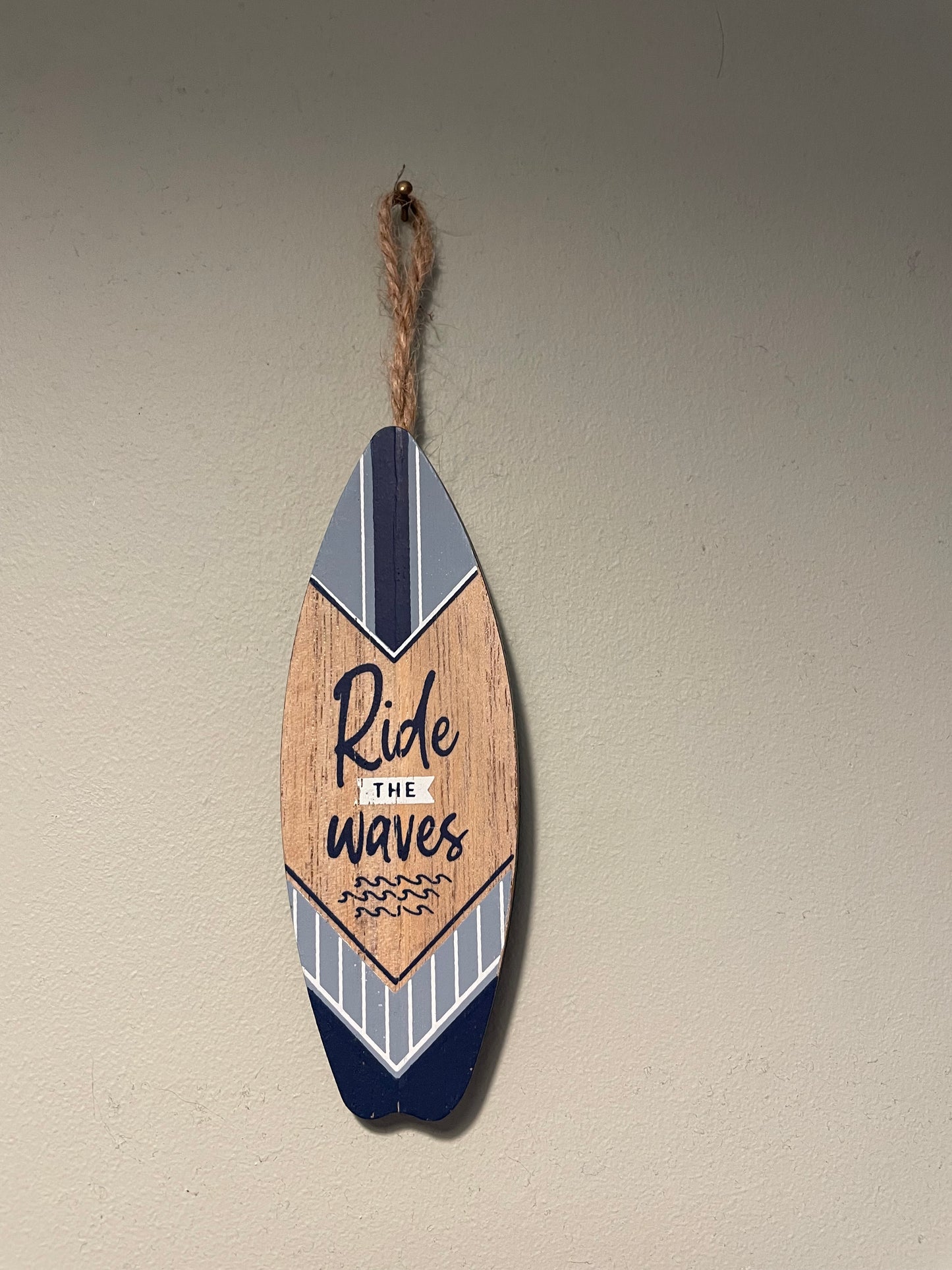 Mini Surf Board Wooden Hangings