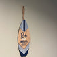 Mini Surf Board Wooden Hangings