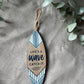 Mini Surf Board Wooden Hangings