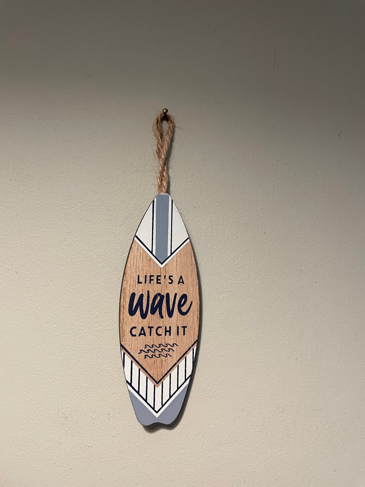 Mini Surf Board Wooden Hangings