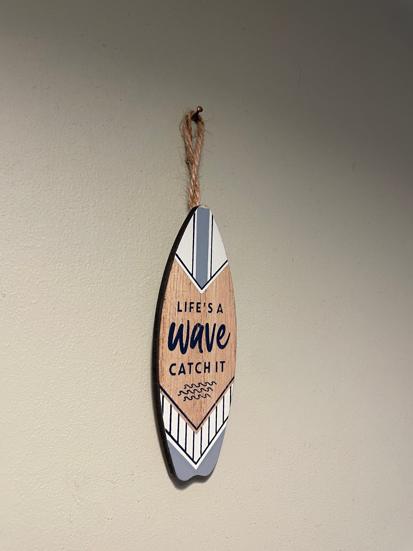 Mini Surf Board Wooden Hangings