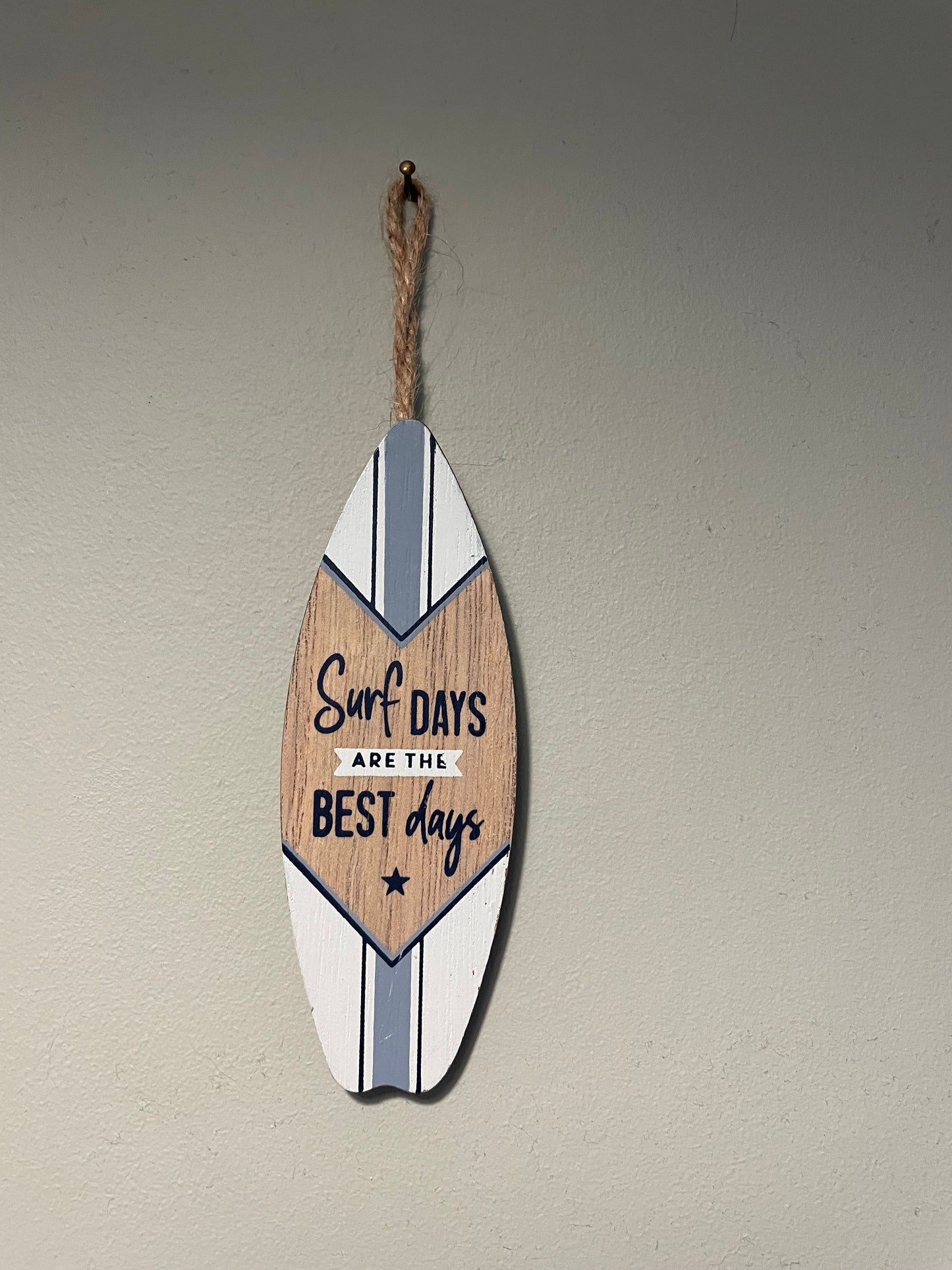 Mini Surf Board Wooden Hangings