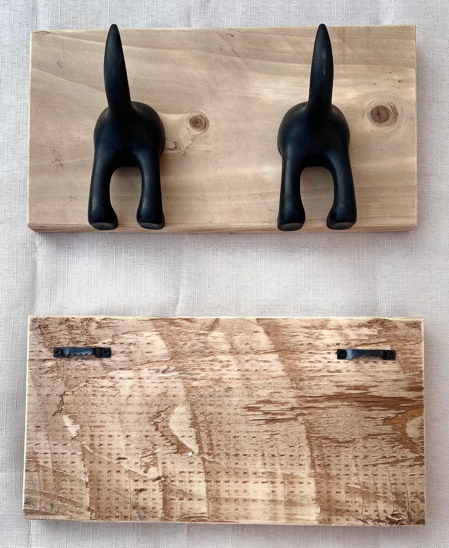 Rustic Wooden Dog lead holders